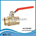 Brass Ball Valve with Steel Handle (V18-001)